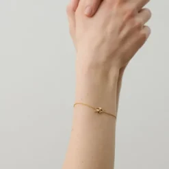 Pernille Corydon smykker Pernille Corydon Clover armbånd B-320-GP| Forgyldte Sølvsmykker|Armbånd