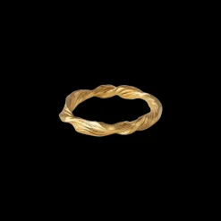 Pernille Corydon smykker Pernille Corydon Dancing Wave ring R-489-GP| Forgyldte Sølvsmykker|Ringe