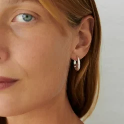 Pernille Corydon smykker Pernille Corydon Globe øreringe E-401-S| Sølvsmykker|Øreringe
