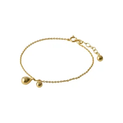 Pernille Corydon smykker Pernille Corydon Rain armbånd B-304-GP| Forgyldte Sølvsmykker|Armbånd