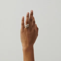 Pernille Corydon smykker Pernille Corydon Rain ring R-304-GP| Forgyldte Sølvsmykker|Ringe