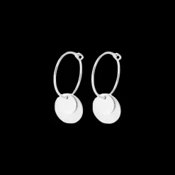 Pernille Corydon smykker Pernille Corydon Small Coin øreringe E-002-S| Sølvsmykker|Øreringe
