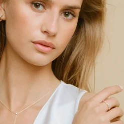Sif Jakobs Jewellery Sif Jakobs Adria Piccolo ring SJ-R12260-PCZ-YG| Ringe|Forgyldte Sølvsmykker