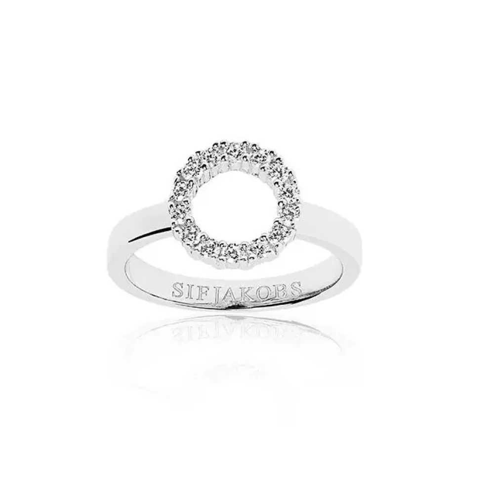 Sif Jakobs Jewellery Sif Jakobs Biella Piccolo ring SJ-R337-CZ| Ringe|Sølvsmykker