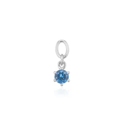Sif Jakobs Jewellery Sif Jakobs Ellera Circolo Uno charm SJ-CH2371-BLCZ| Øreringe|Vedhæng
