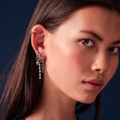 Sif Jakobs Jewellery Sif Jakobs Ellera Circolo Uno charm SJ-CH2371-BLCZ| Øreringe|Vedhæng