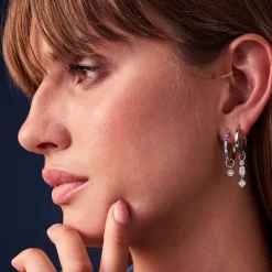 Sif Jakobs Jewellery Sif Jakobs Ellera Ghiera Uno charm SJ-CH2370-CZ| Vedhæng|Sølvsmykker