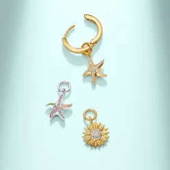 Sif Jakobs Jewellery Sif Jakobs Ellera Girasole charm SJ-CH2382-CZ| Sølvsmykker|Øreringe