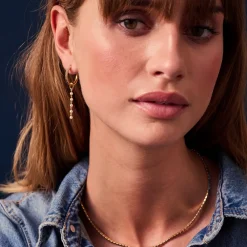 Sif Jakobs Jewellery Sif Jakobs Ellera Perla Cinque charm SJ-CH2379-P-YG| Øreringe|Vedhæng