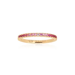 Sif Jakobs Jewellery Sif Jakobs Ellera ring SJ-R2869-GPK-YG| Ringe|Forgyldte Sølvsmykker