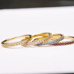 Sif Jakobs Jewellery Sif Jakobs Ellera ring SJ-R2869-PK(YG)| Ringe|Forgyldte Sølvsmykker