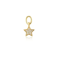 Sif Jakobs Jewellery Sif Jakobs Ellera Stella charm SJ-CH2381-CZ-YG| Øreringe|Vedhæng