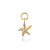 Sif Jakobs Jewellery Sif Jakobs Ellera Stella Marina charm SJ-CH2384-XCZ-YG| Forgyldte Sølvsmykker|Øreringe