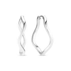 Sif Jakobs Jewellery Sif Jakobs Ellera Waves Pianura X-Grande øreringe SJ-E3879| Sølvsmykker|Øreringe
