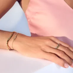 Sif Jakobs Jewellery Sif Jakobs Ellera Waves ring SJ-R3869-XCZ| Sølvsmykker|Ringe