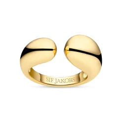 Sif Jakobs Jewellery Sif Jakobs Goccia Pianura ring SJ-R2481-YG| Forgyldte Sølvsmykker|Ringe