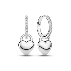Sif Jakobs Jewellery Sif Jakobs Julia Creole øreringe SJ-E2612-CZ| Sølvsmykker|Øreringe