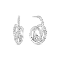 Sif Jakobs Jewellery Sif Jakobs Spirale Piccolo øreringe SJ-E2590-CZ| Sølvsmykker|Øreringe