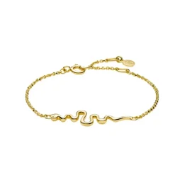 Sistie smykker Sistie Young One Snake armbånd Z3031GS| Forgyldte Sølvsmykker|Armbånd