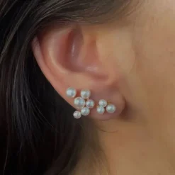 STINE A Jewelry Bloom Pearl Berries ørering 1339-00| Øreringe|Sølvsmykker