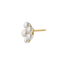 STINE A Jewelry Bloom Pearl Berries ørering 1339-02| Øreringe|Forgyldte Sølvsmykker