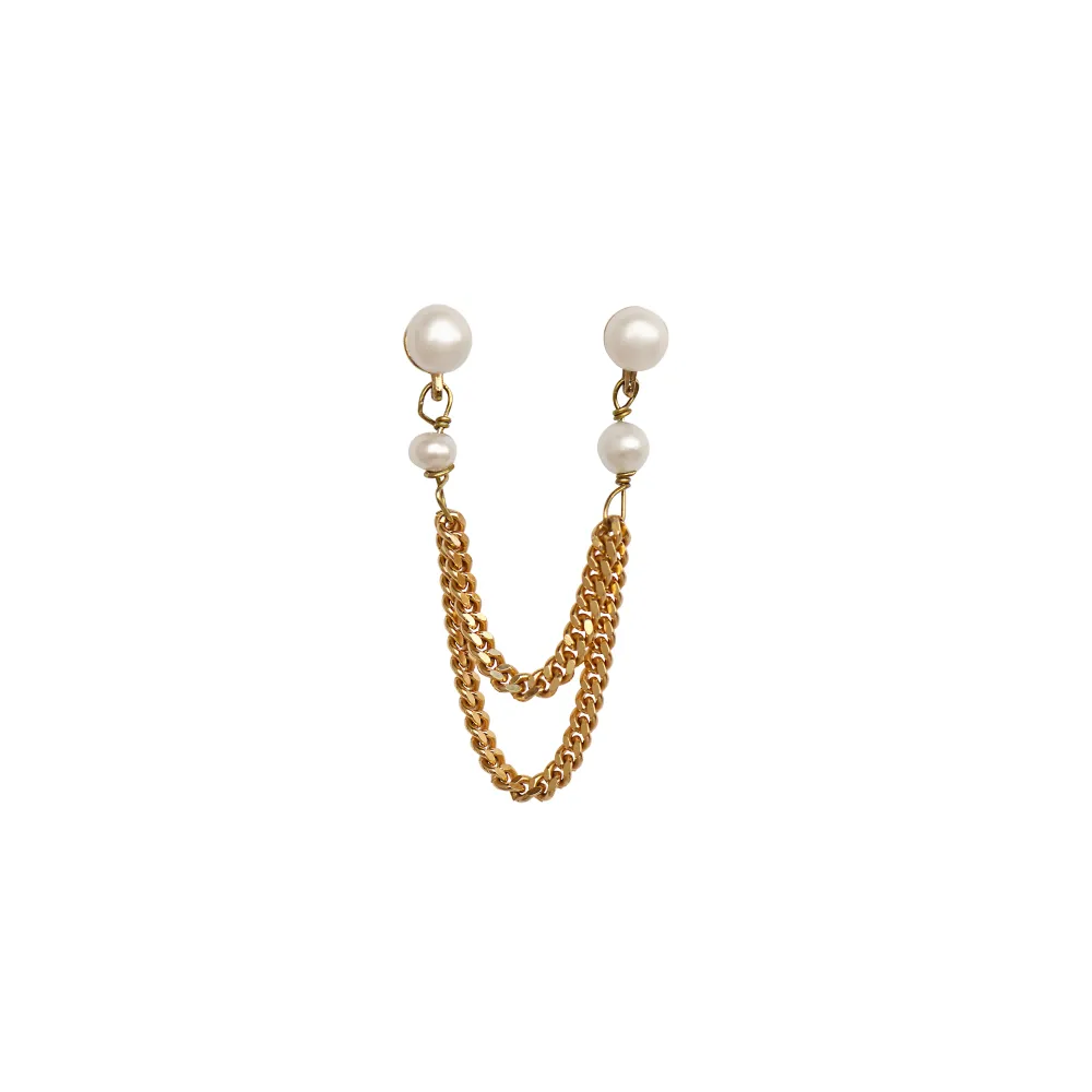 STINE A Jewelry Calin ørering 1378-02| Forgyldte Sølvsmykker|Øreringe