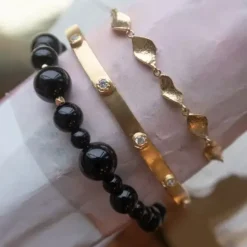 STINE A Jewelry Cherrie Bon Bon armbånd 3217-02| Forgyldte Sølvsmykker|Armbånd