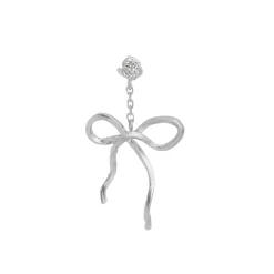 STINE A Jewelry Dangling Flow Bow ørering 1362-00| Sølvsmykker|Øreringe