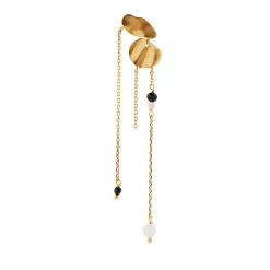 STINE A Jewelry Festive Clear Sea ørering 1319-02| Øreringe|Forgyldte Sølvsmykker