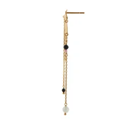 STINE A Jewelry Festive Clear Sea ørering 1319-02| Øreringe|Forgyldte Sølvsmykker