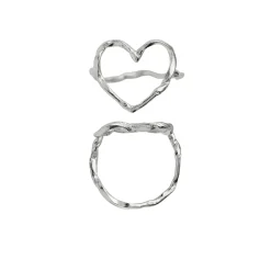 STINE A Jewelry Funky Heart ring 4054-00| Sølvsmykker|Ringe