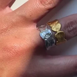 STINE A Jewelry Gold Splash Lava ring 4052-00| Sølvsmykker|Ringe