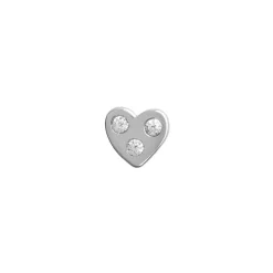 STINE A Jewelry I love your Heart ørering 1365-00| Sølvsmykker|Øreringe