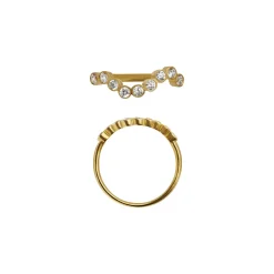 STINE A Jewelry Midnight Sparkle ring 4045-02| Ringe|Forgyldte Sølvsmykker