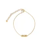 STINE A Jewelry MOM armbånd 3192-02| Forgyldte Sølvsmykker|Armbånd
