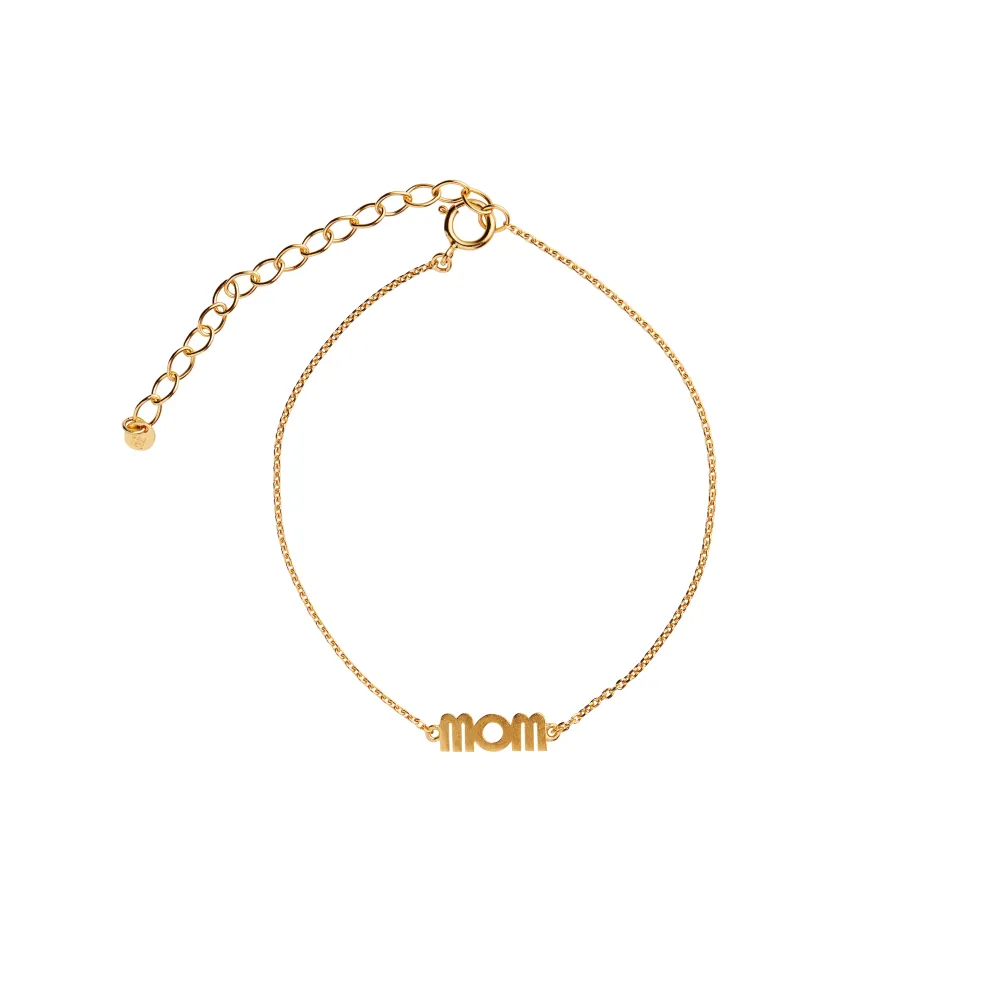 STINE A Jewelry MOM armbånd 3192-02| Forgyldte Sølvsmykker|Armbånd