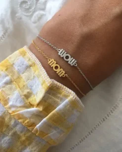 STINE A Jewelry MOM armbånd 3192-02| Forgyldte Sølvsmykker|Armbånd