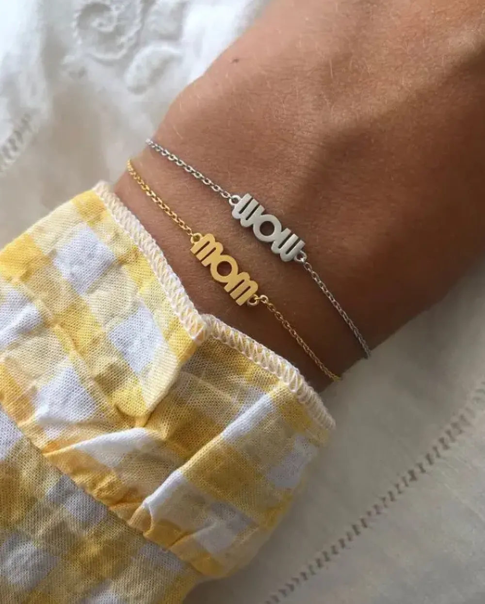 STINE A Jewelry MOM armbånd 3192-02| Forgyldte Sølvsmykker|Armbånd