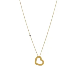 STINE A Jewelry Open Love Heart vedhæng 5049-02| Vedhæng|Forgyldte Sølvsmykker