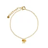 STINE A Jewelry Petit Bow armbånd 3216-02| Forgyldte Sølvsmykker|Armbånd