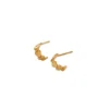 STINE A Jewelry Petit Love Heart Mini ørering 1387-02| Forgyldte Sølvsmykker|Øreringe