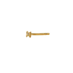 STINE A Jewelry Tres Petit Bow ørering 1356-02| Forgyldte Sølvsmykker|Øreringe